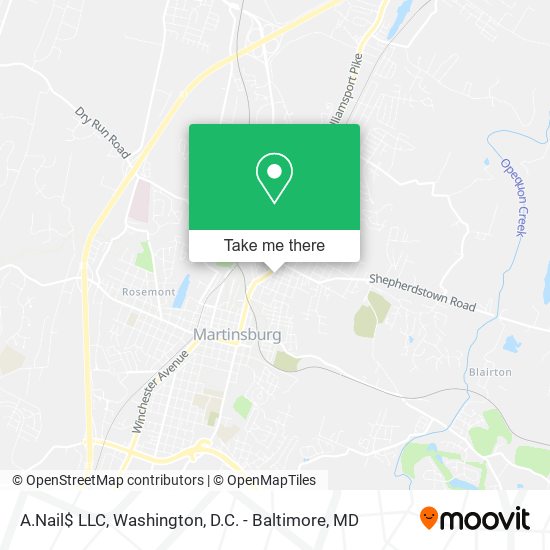 A.Nail$ LLC map