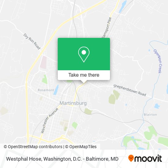 Westphal Hose map