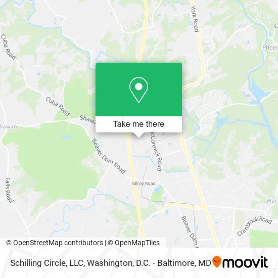 Mapa de Schilling Circle, LLC
