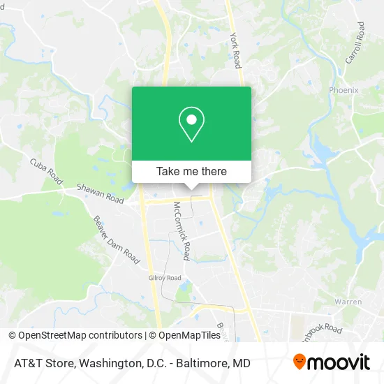 AT&T Store map