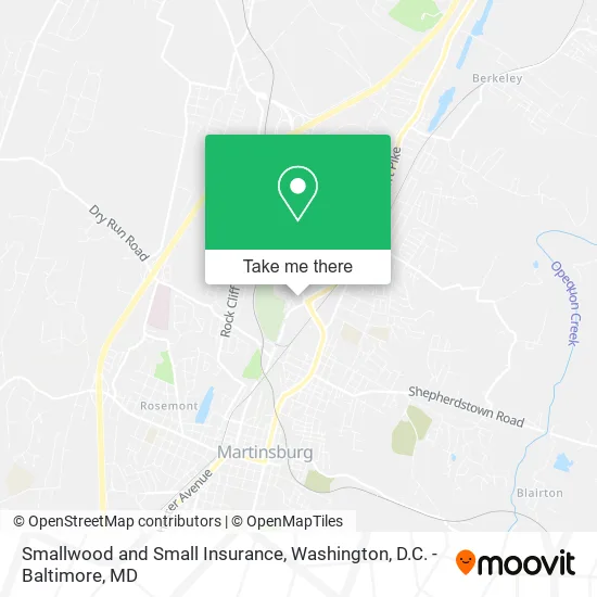 Mapa de Smallwood and Small Insurance