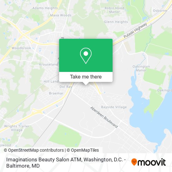 Mapa de Imaginations Beauty Salon ATM