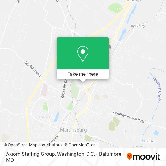 Axiom Staffing Group map