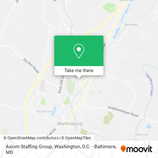 Mapa de Axiom Staffing Group