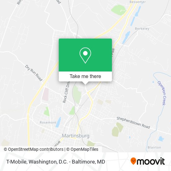 T-Mobile map