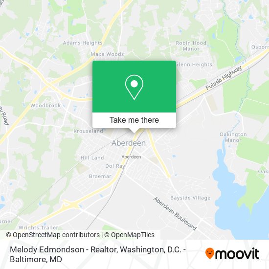 Mapa de Melody Edmondson - Realtor