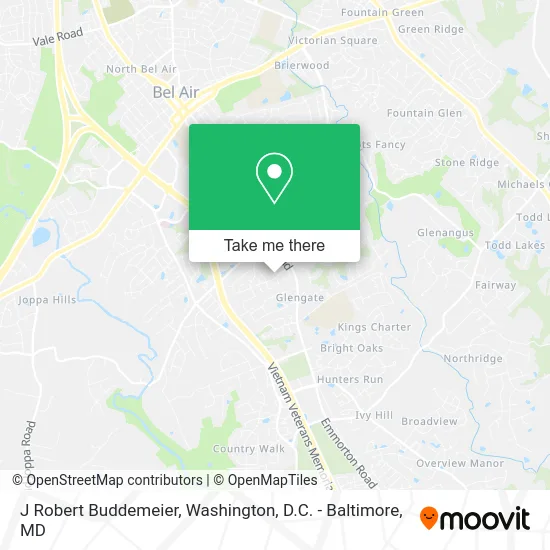 J Robert Buddemeier map