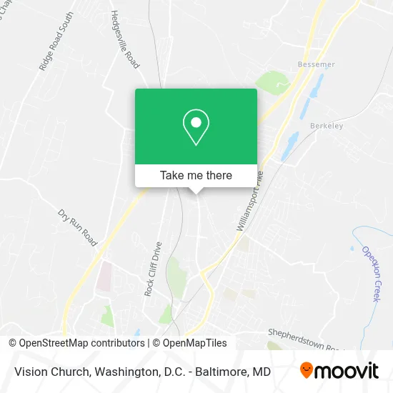 Vision Church map