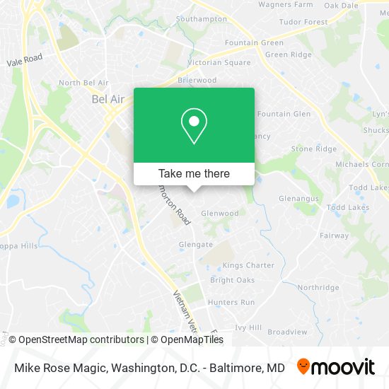 Mapa de Mike Rose Magic