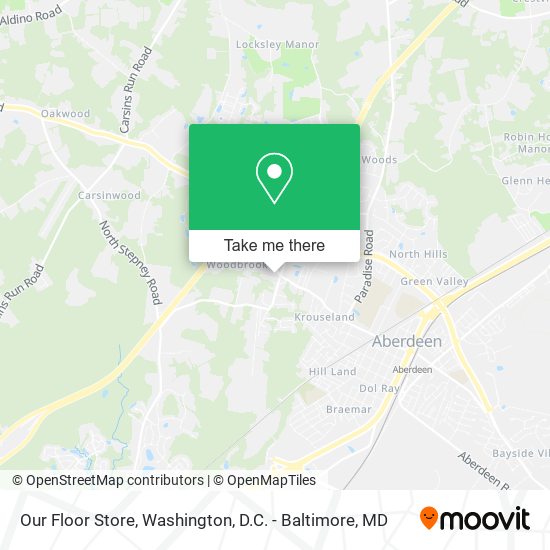 Our Floor Store map