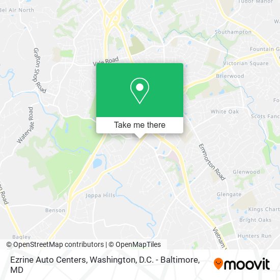 Ezrine Auto Centers map