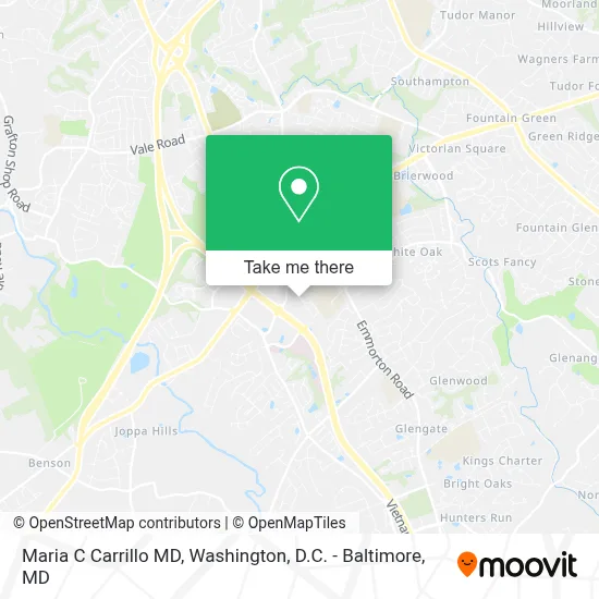 Maria C Carrillo MD map