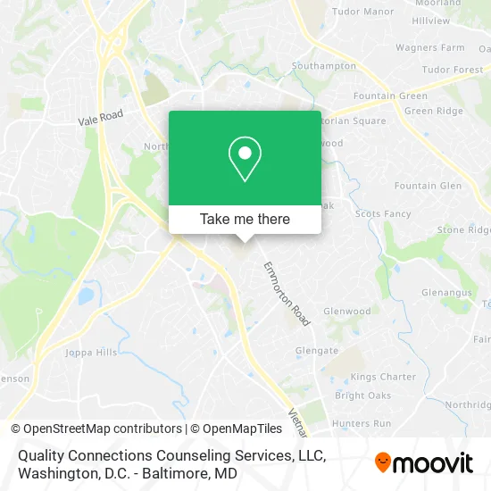 Quality Connections Counseling Services, LLC map