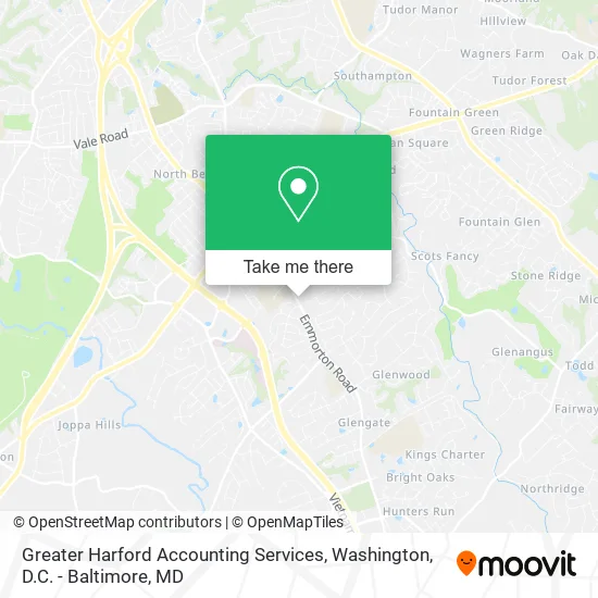 Greater Harford Accounting Services map