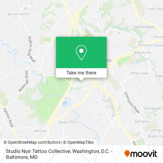 Studio Noir Tattoo Collective map