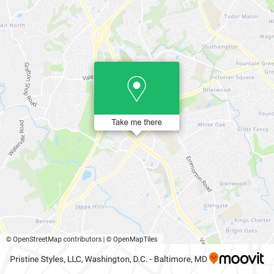 Mapa de Pristine Styles, LLC