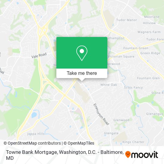 Mapa de Towne Bank Mortgage