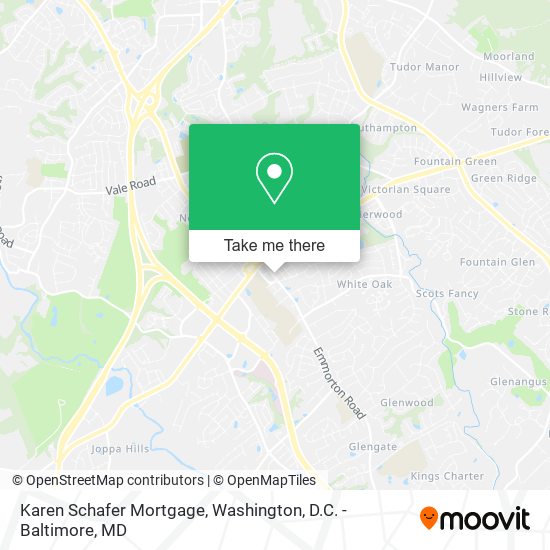 Karen Schafer Mortgage map