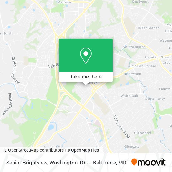 Senior Brightview map