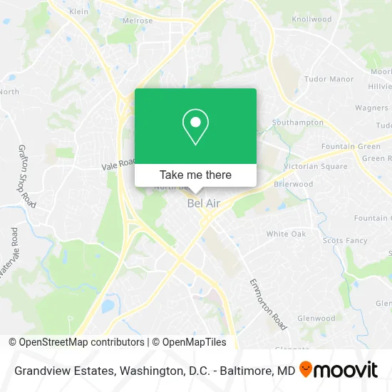 Grandview Estates map