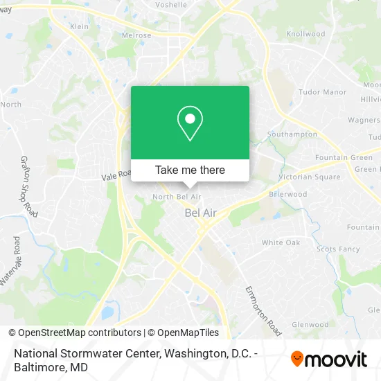 Mapa de National Stormwater Center