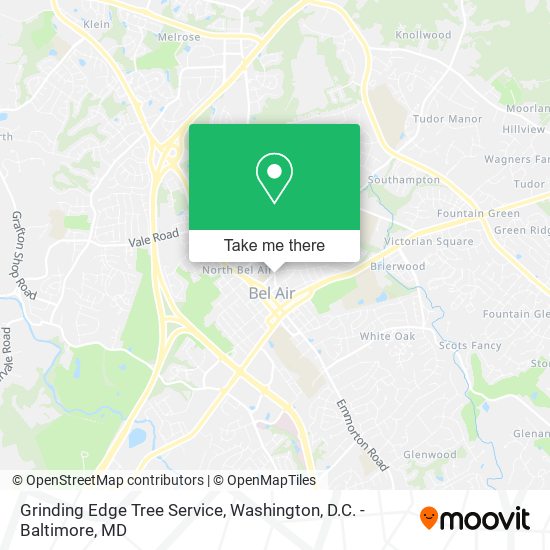 Grinding Edge Tree Service map
