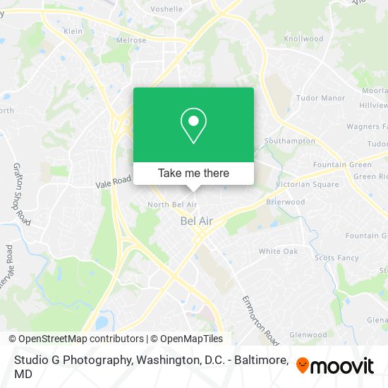 Mapa de Studio G Photography