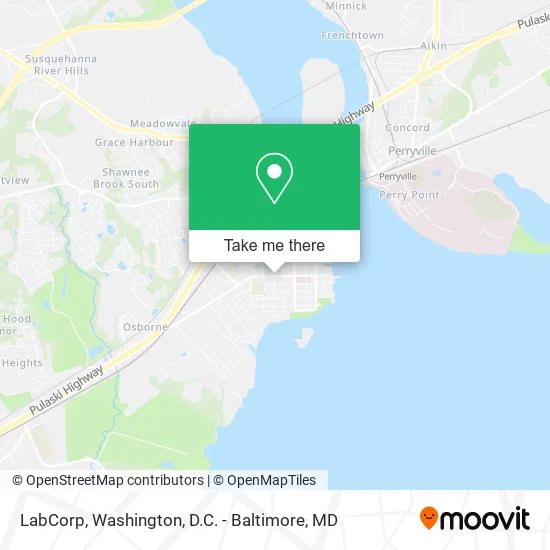 LabCorp map