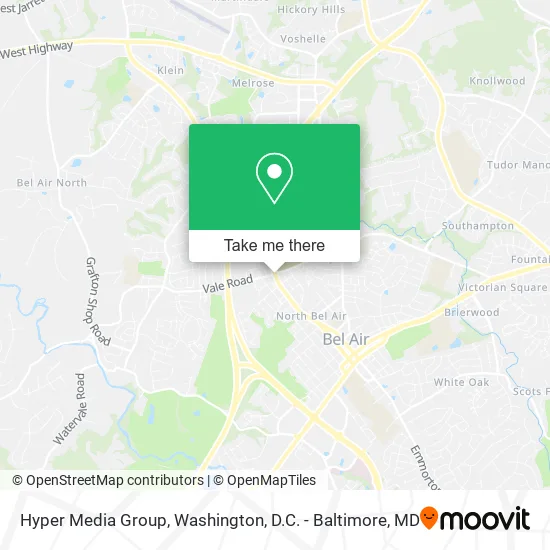 Hyper Media Group map