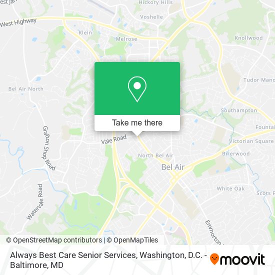 Always Best Care Senior Services map