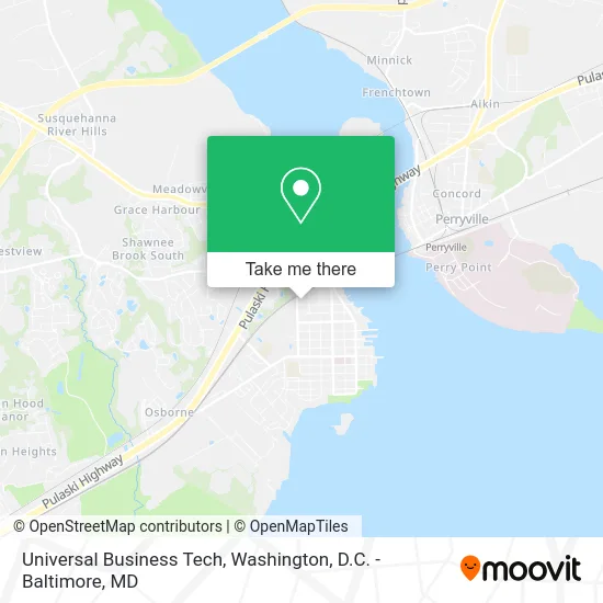 Universal Business Tech map