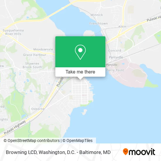 Browning LCD map