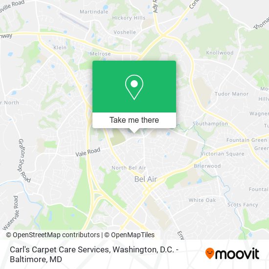 Carl's Carpet Care Services map