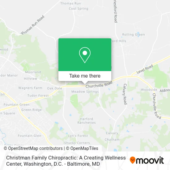 Christman Family Chiropractic: A Creating Wellness Center map