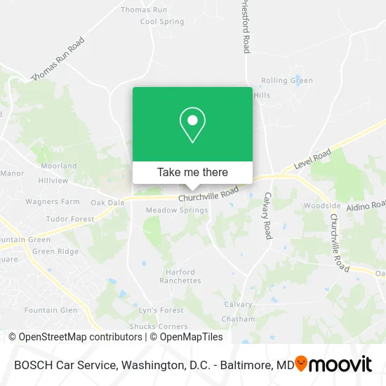 BOSCH Car Service map