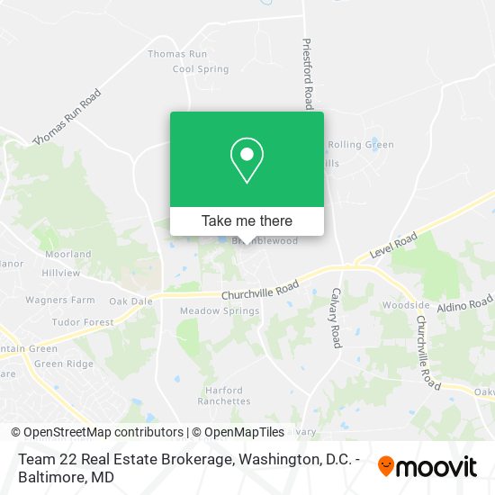 Team 22 Real Estate Brokerage map