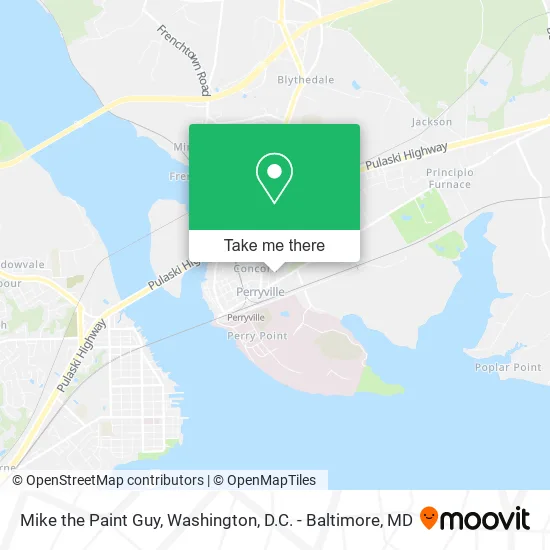 Mike the Paint Guy map