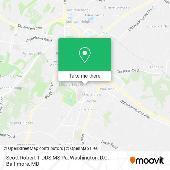 Mapa de Scott Robert T DDS MS Pa