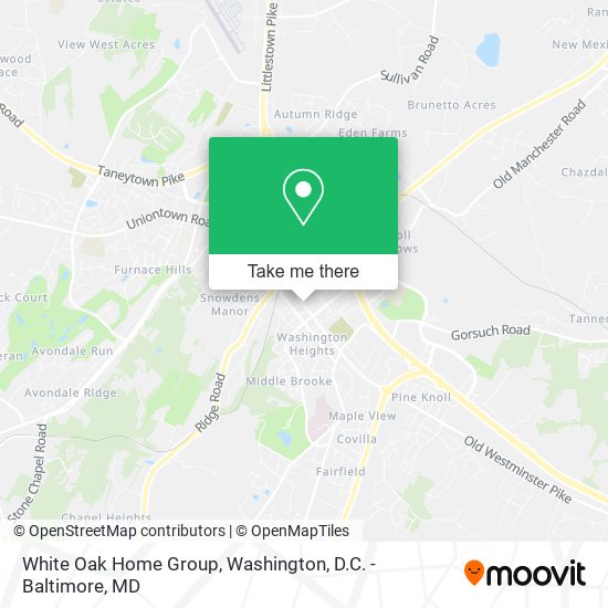 Mapa de White Oak Home Group