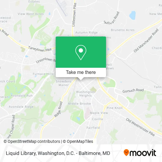 Liquid Library map