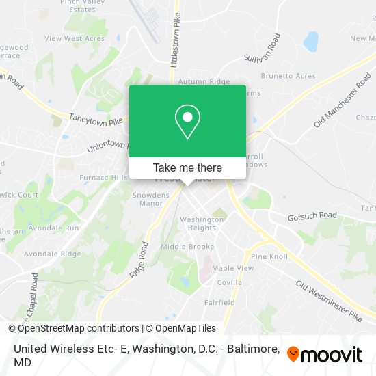 United Wireless Etc- E map
