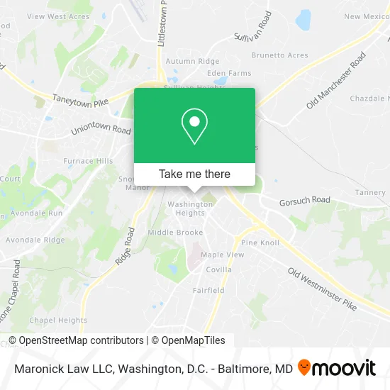 Maronick Law LLC map