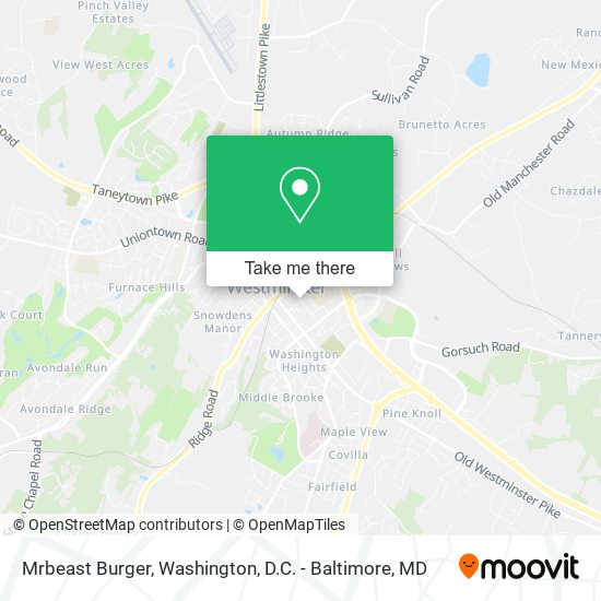 Mrbeast Burger map