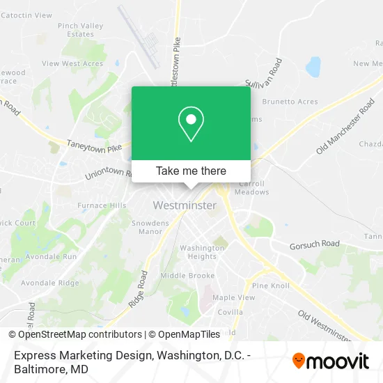 Express Marketing Design map