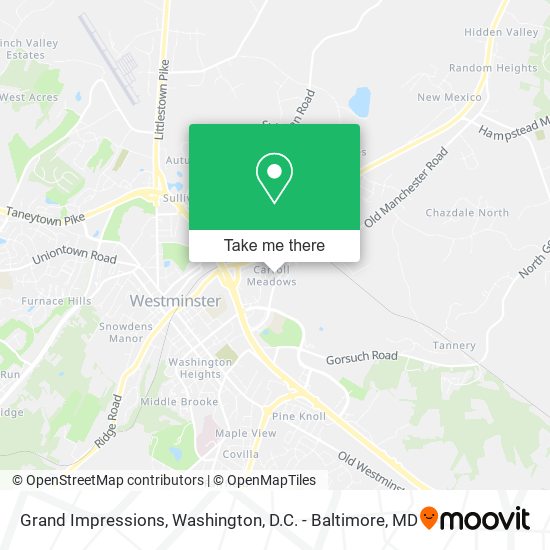 Grand Impressions map
