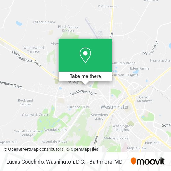 Mapa de Lucas Couch do