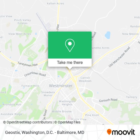 Mapa de Geostix