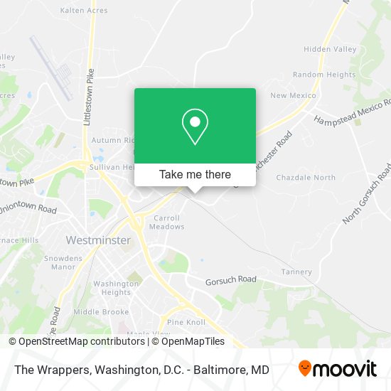 Mapa de The Wrappers