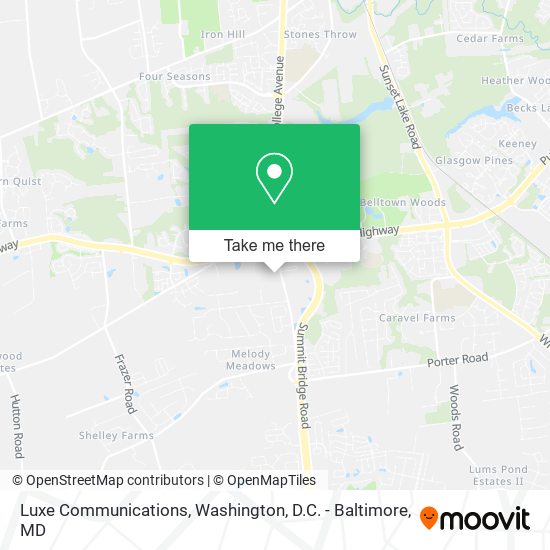 Mapa de Luxe Communications