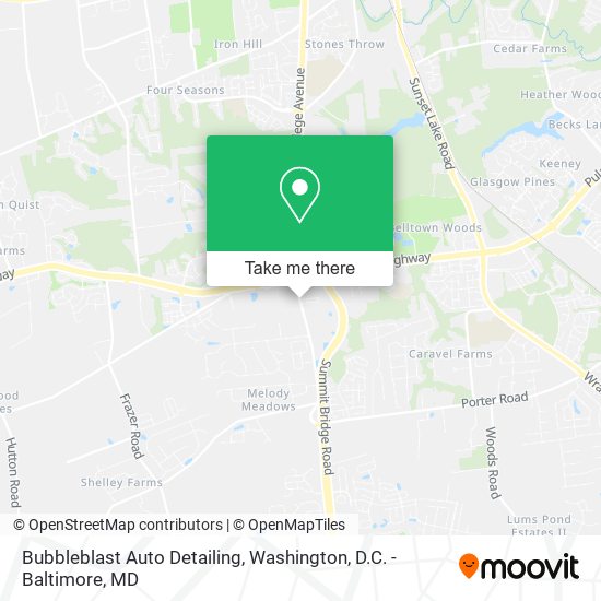 Bubbleblast Auto Detailing map